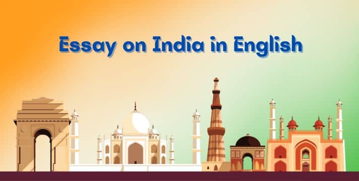 Essay on India in English